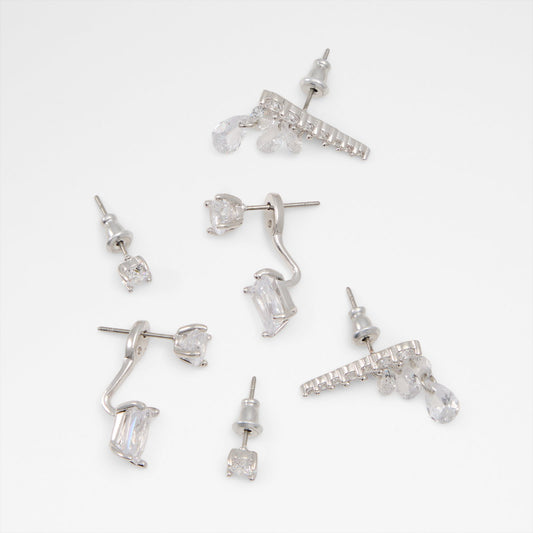 Gümüş Rengi Kadın Küpe-1