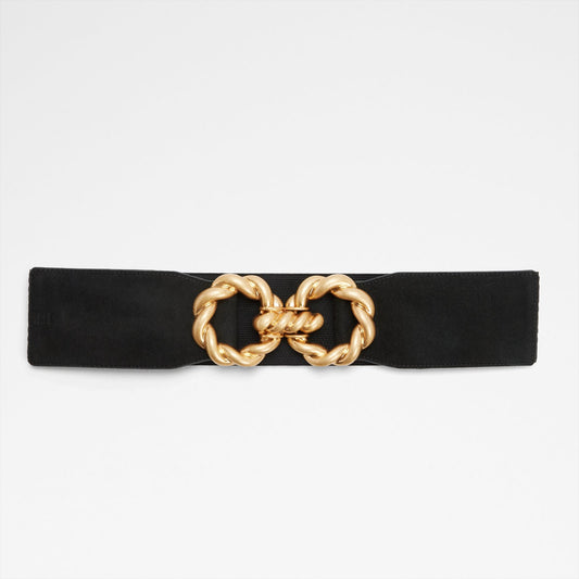 Kadın Siyah & Gold Rengi Kemer-1