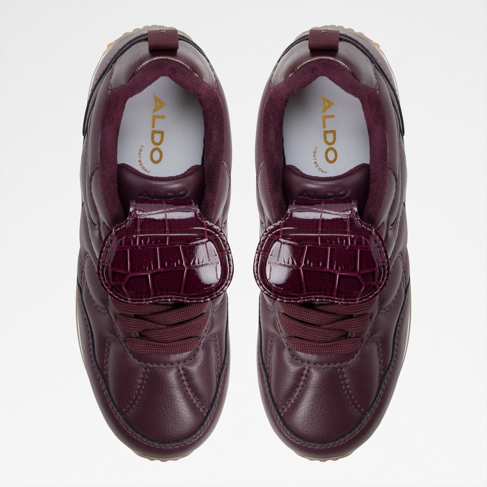 Kadın Bordo Sneaker-6