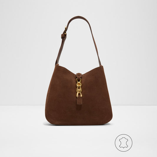SOFFIETTALUXE Kadın Kahverengi Omuz Çantası
