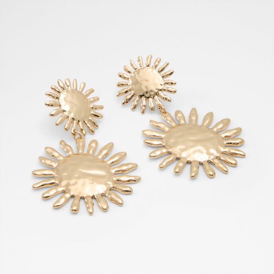 Kadın Gold Rengi Küpe-1