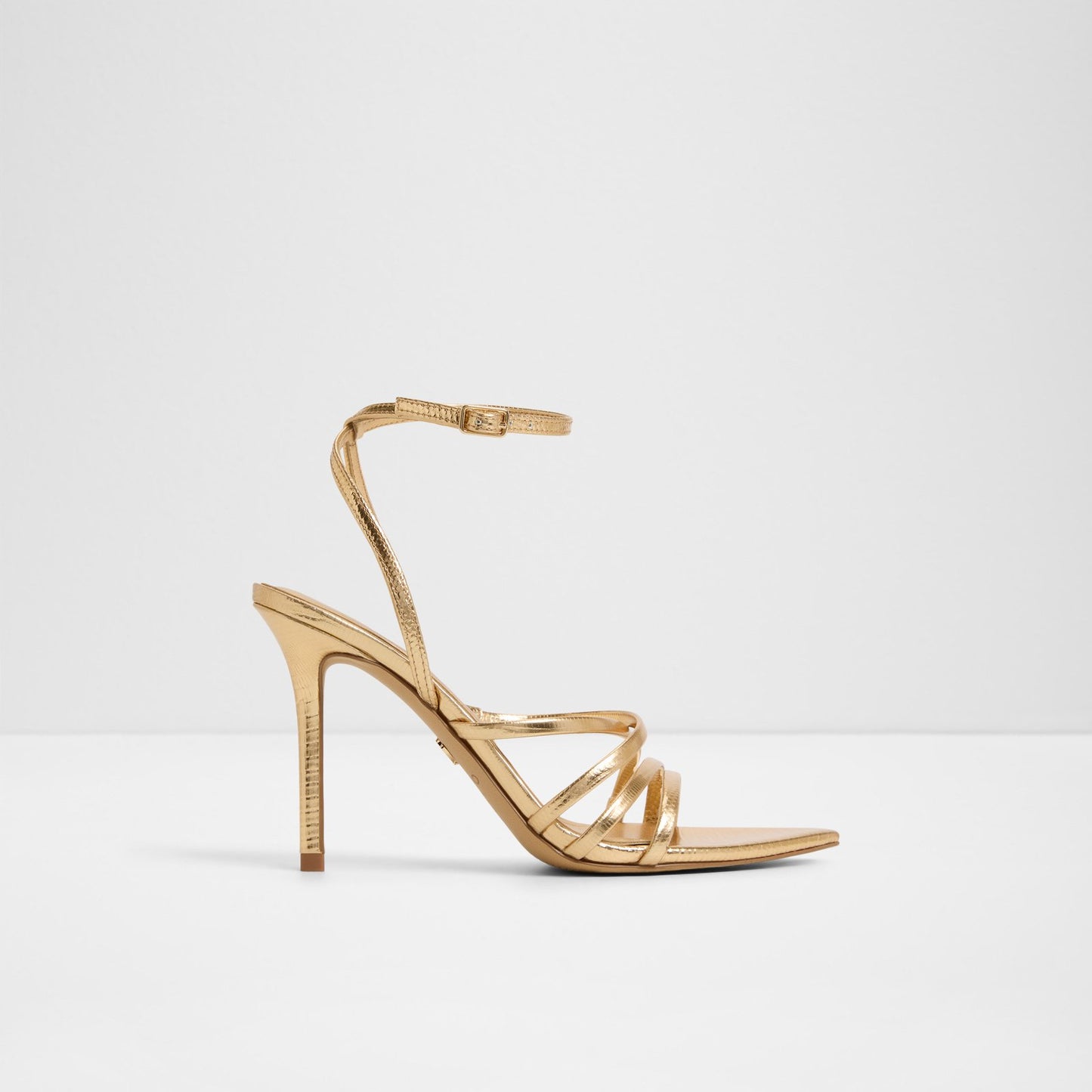 Kadın Gold Topuklu Sandalet-1