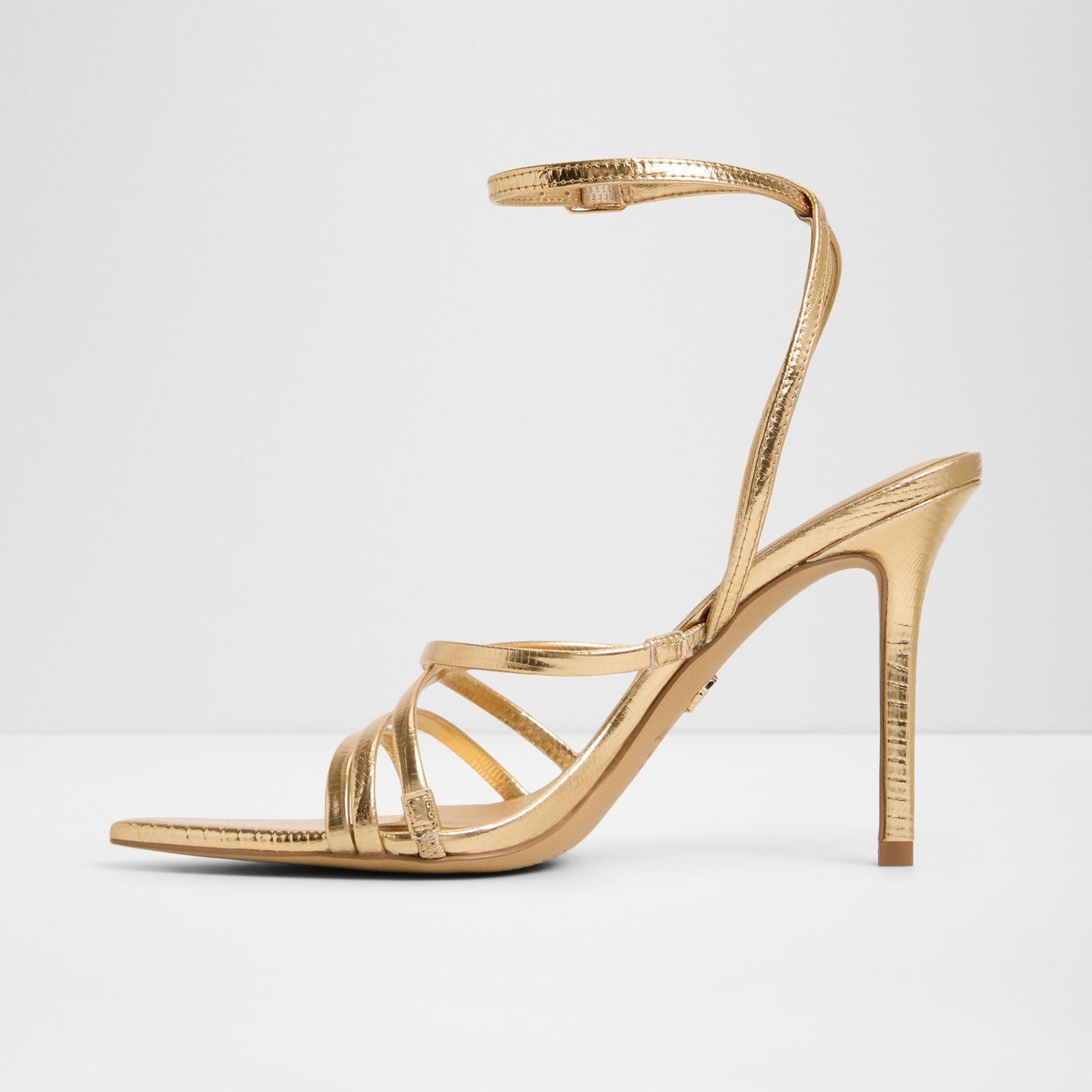 Kadın Gold Topuklu Sandalet-3