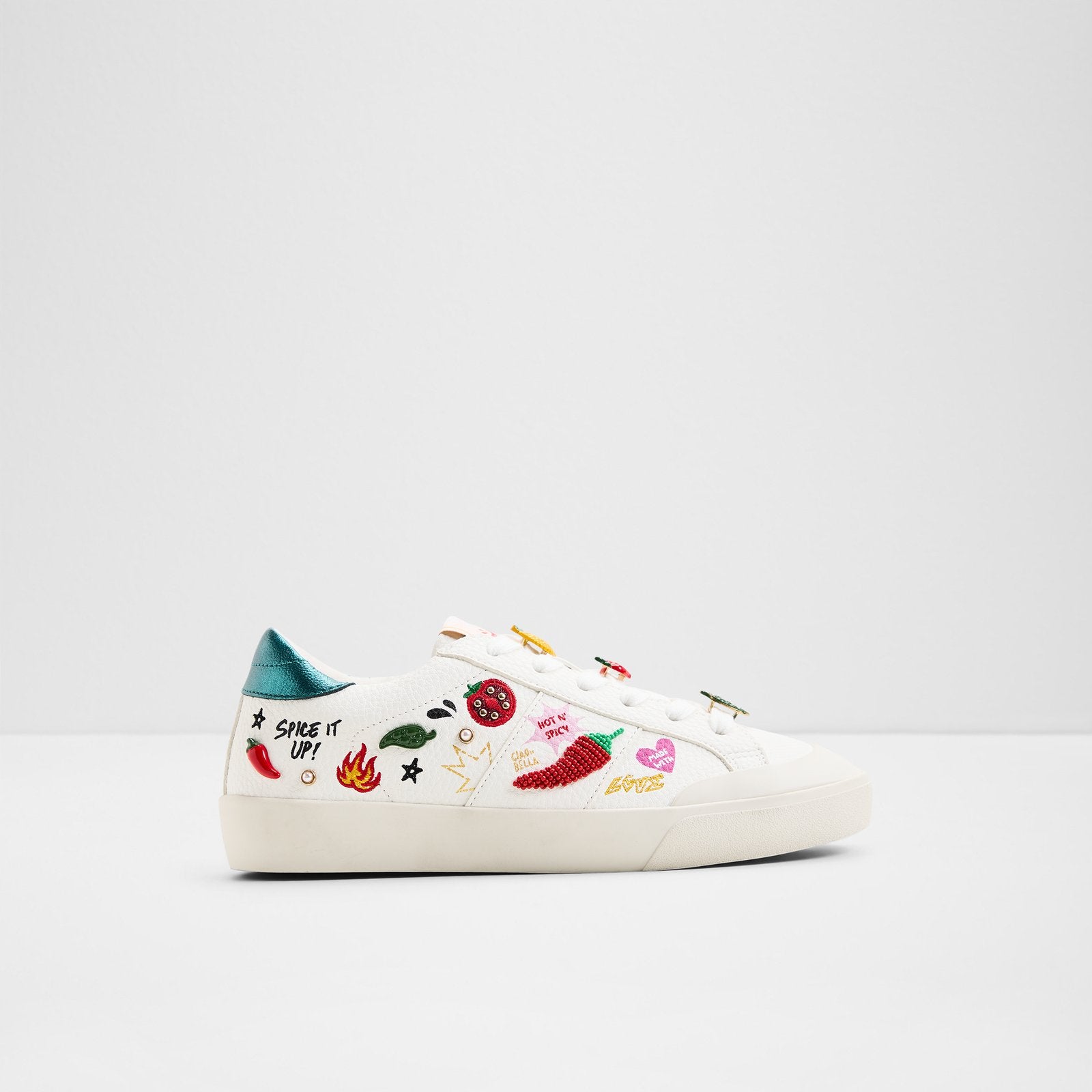 Kadın Beyaz Platform Sneaker-1