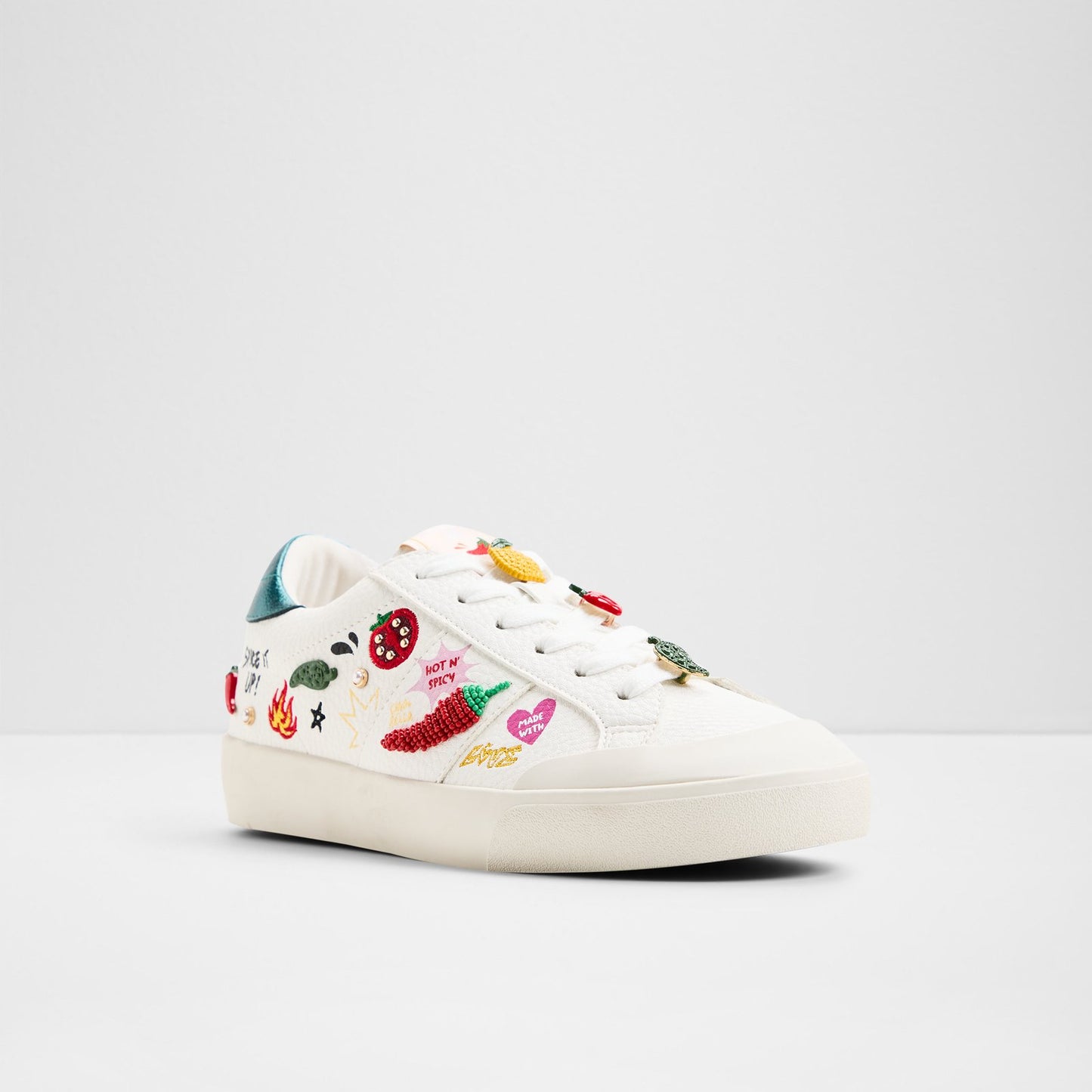 Kadın Beyaz Platform Sneaker-4