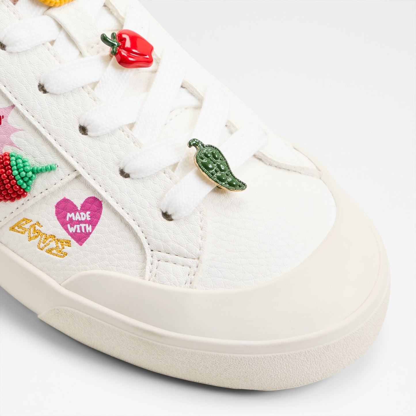 Kadın Beyaz Platform Sneaker-5