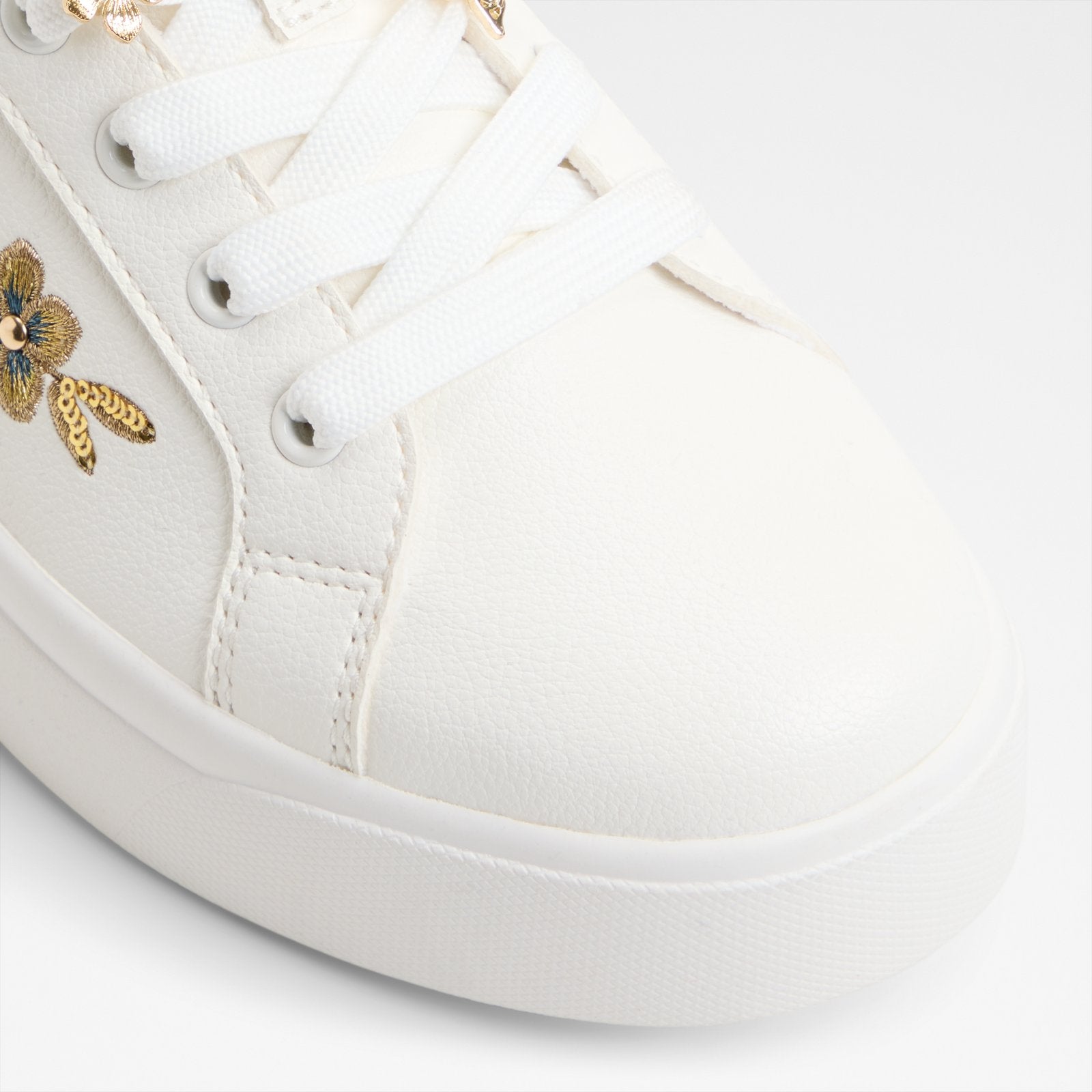 Kadın Beyaz Platform Sneaker-5