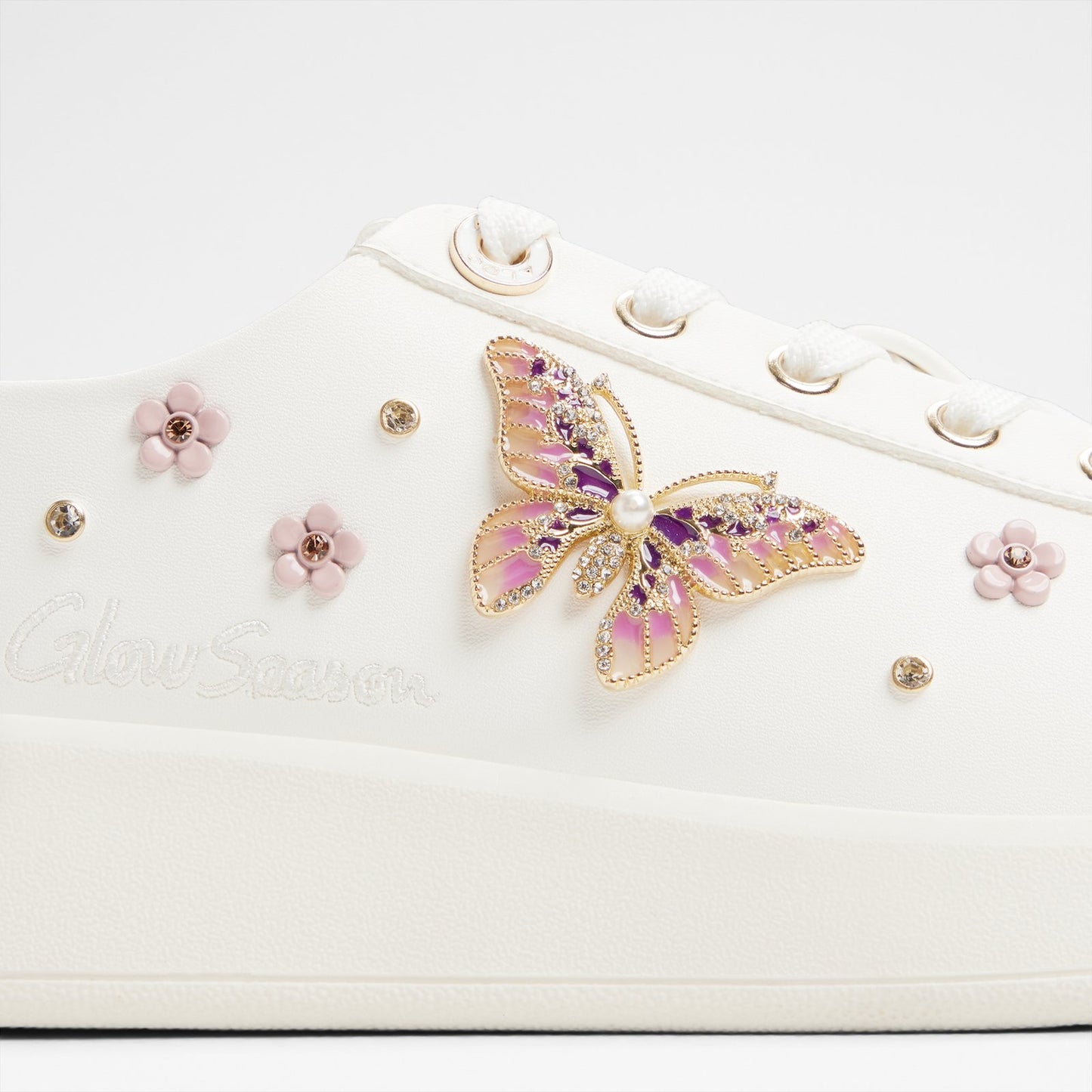 Kadın Beyaz Sneaker-5