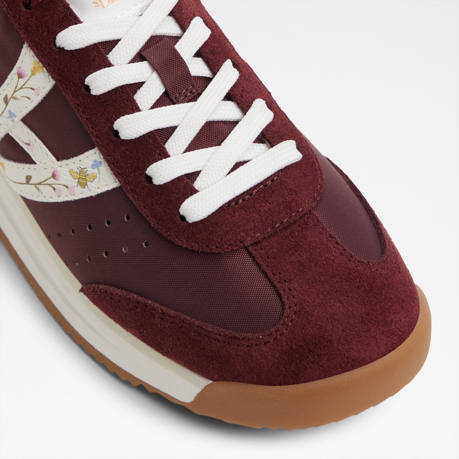 Kadın Bordo Sneaker-5