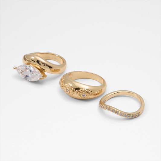 Kadın Gold Rengi Yüzük-1