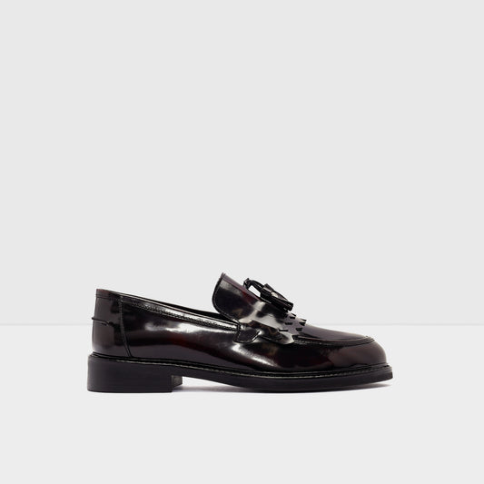Erkek Bordo Loafer Ayakkabı-1