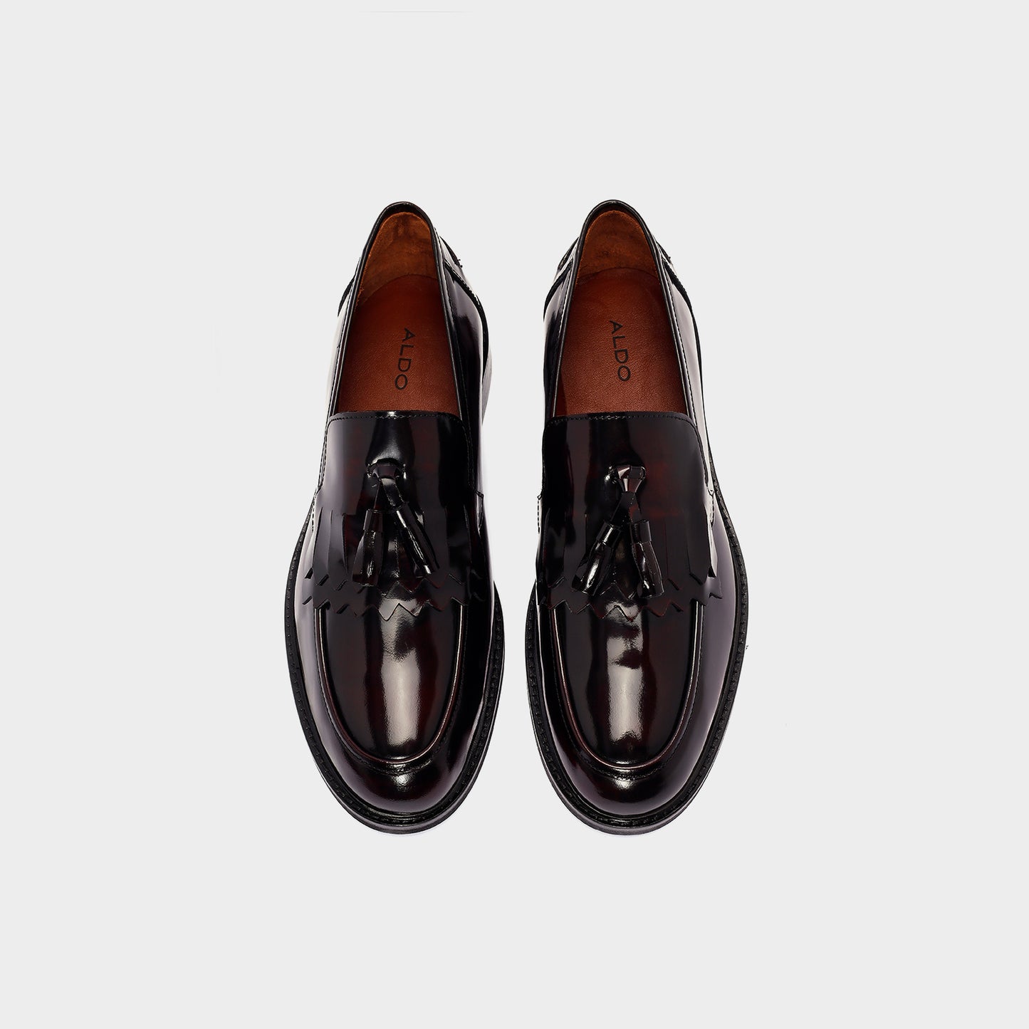 Erkek Bordo Loafer Ayakkabı-5