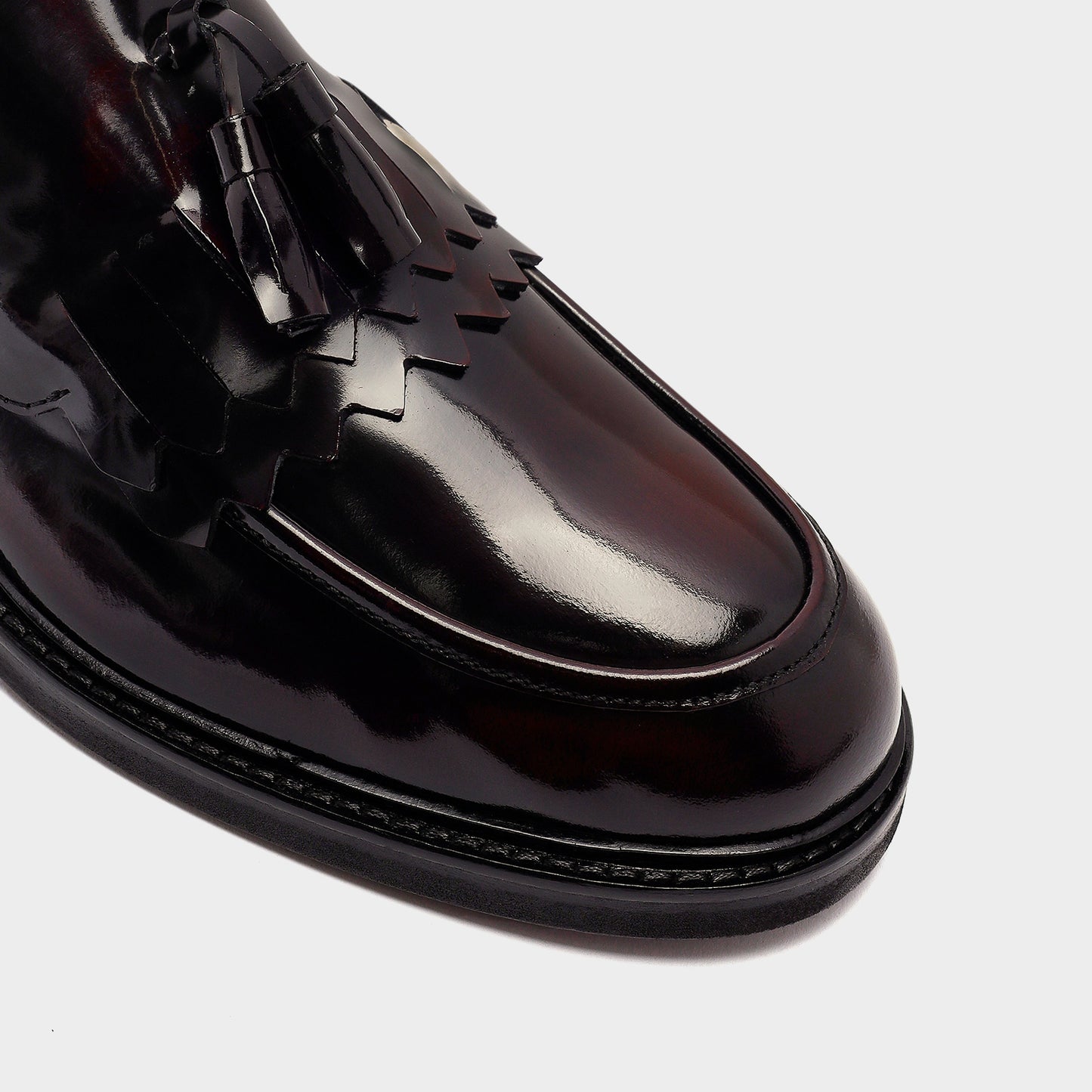 Erkek Bordo Loafer Ayakkabı-6
