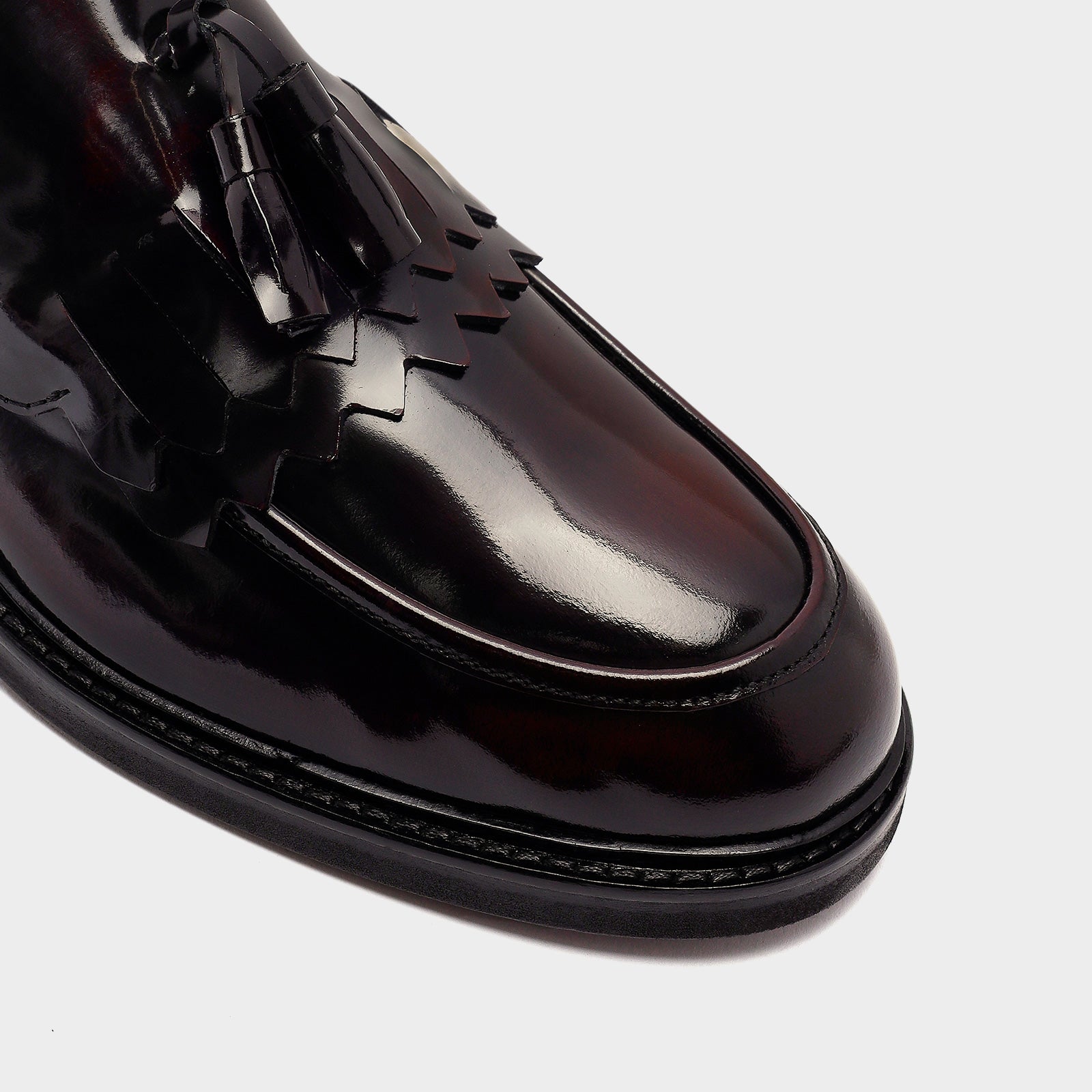 Erkek Bordo Loafer Ayakkabı-6