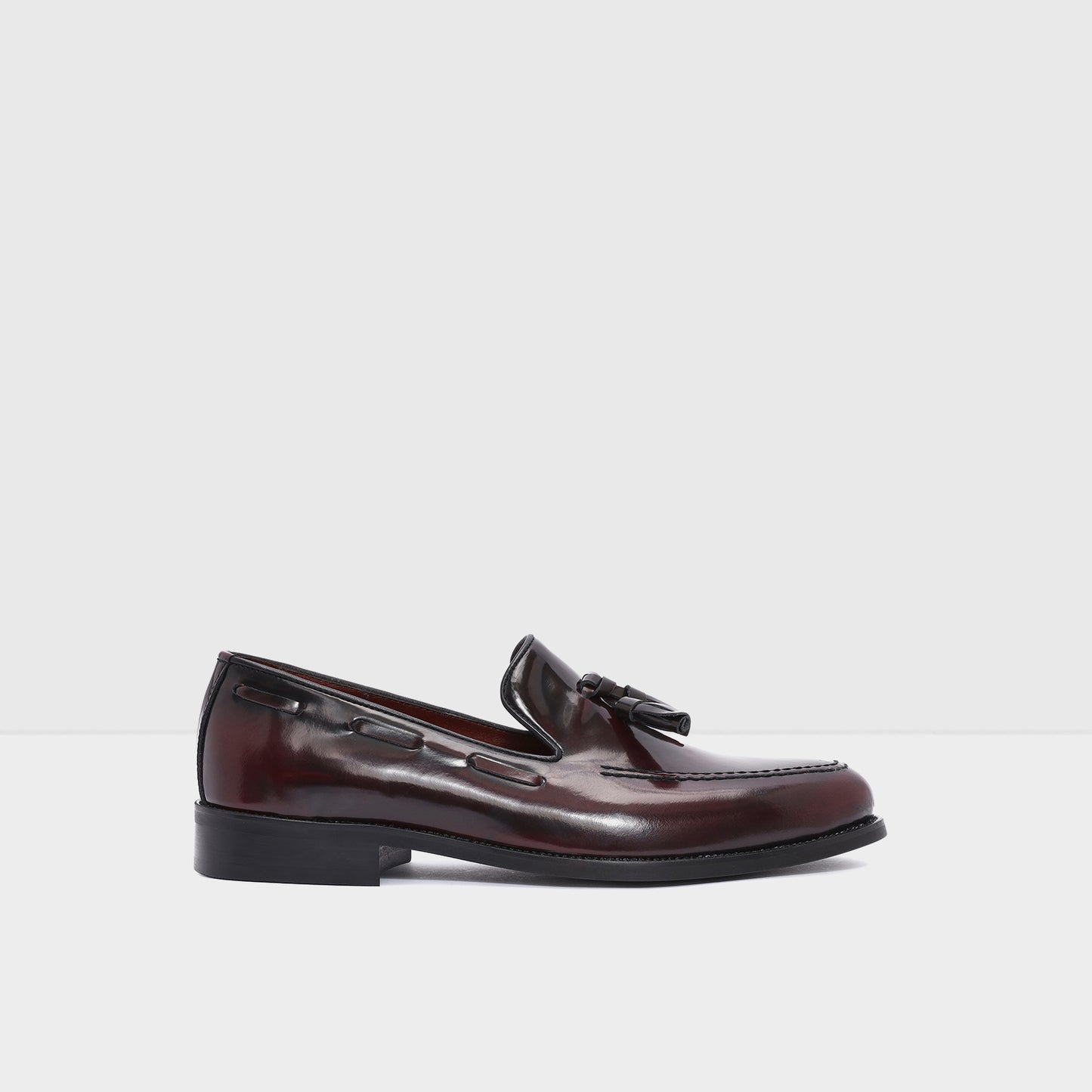 Erkek Bordo Loafer Ayakkabı-1