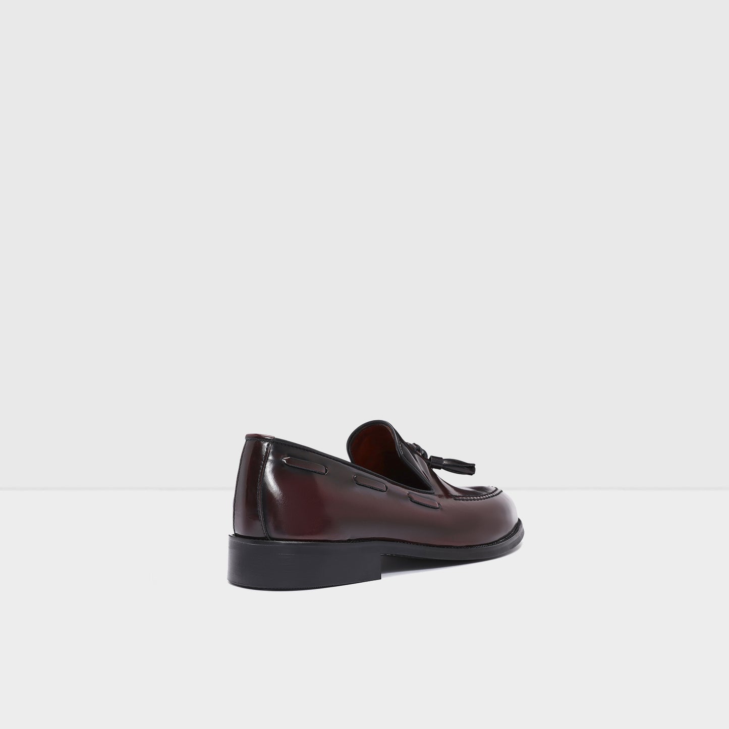 Erkek Bordo Loafer Ayakkabı-2