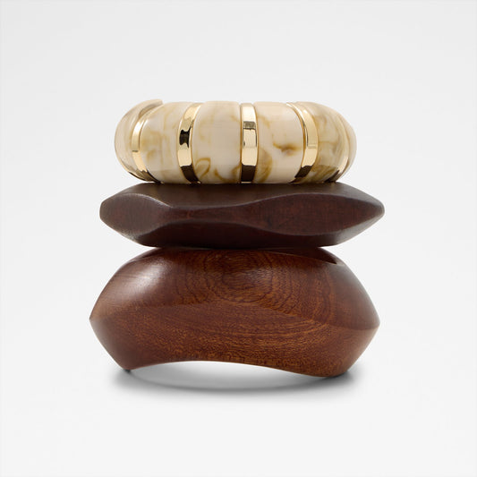 Kadın Kahve Ahşap Bileklik-1