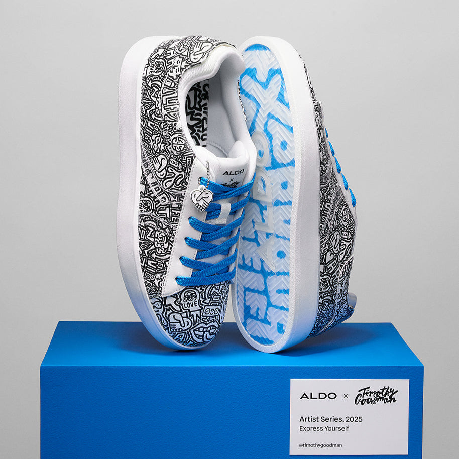 TGOODMAN01 Kadın Beyaz/Siyah Sneaker