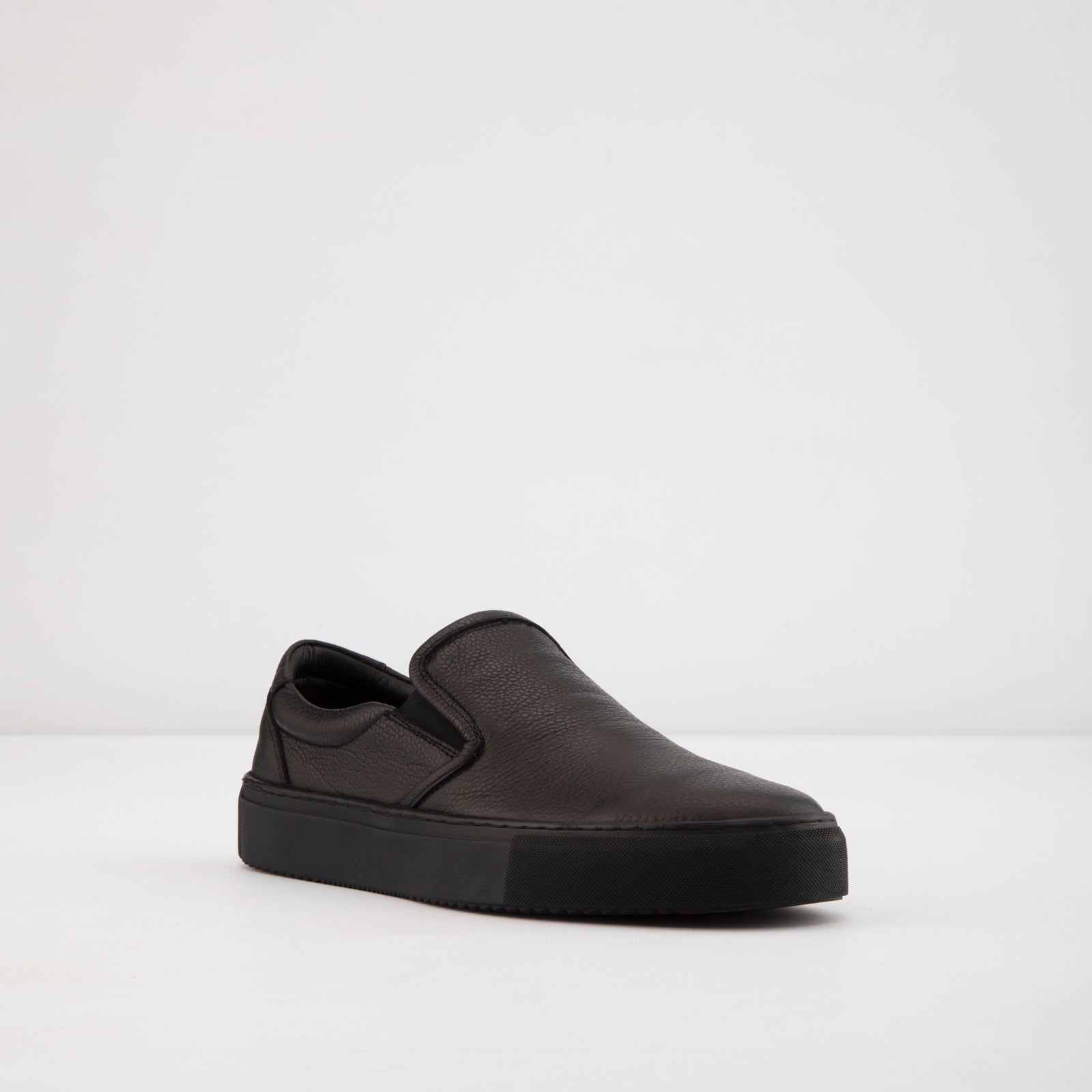 Erkek Siyah Loafer-4