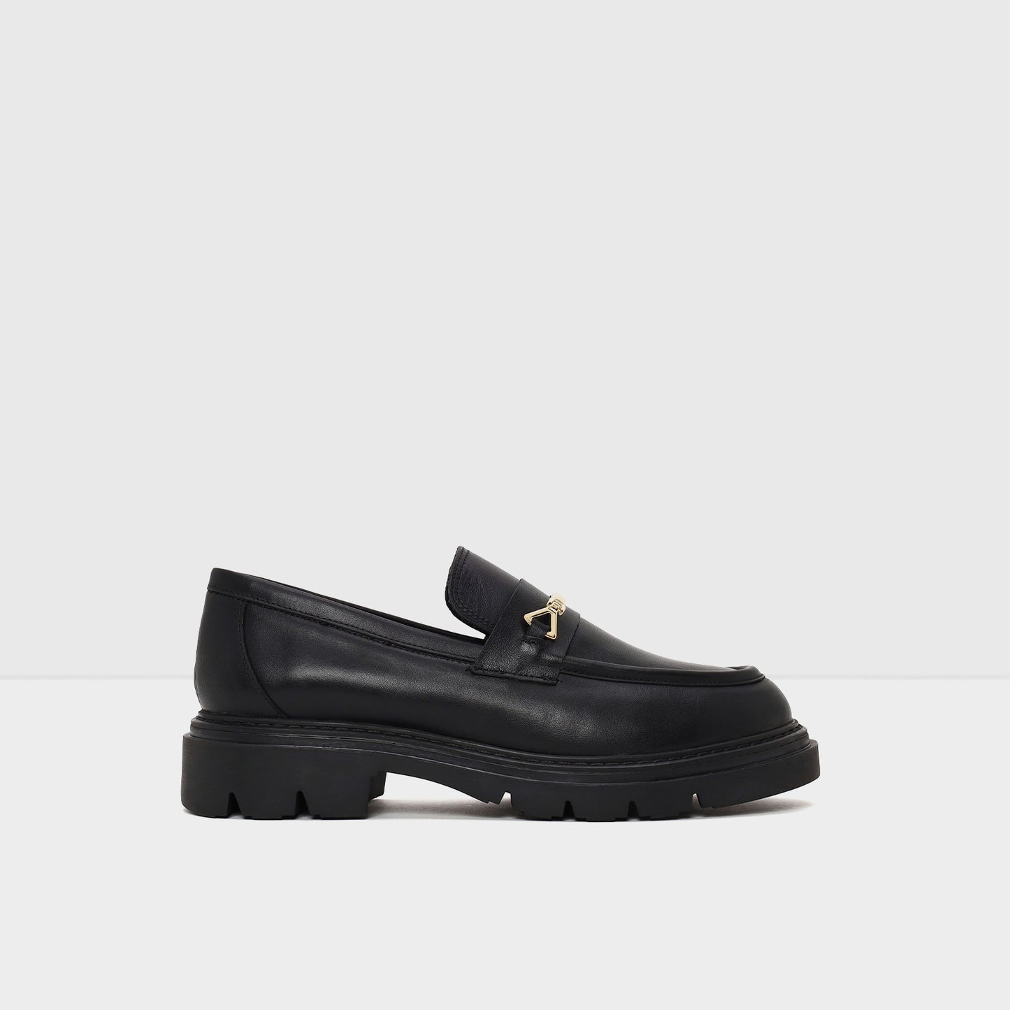 Kadın Siyah Loafer-1