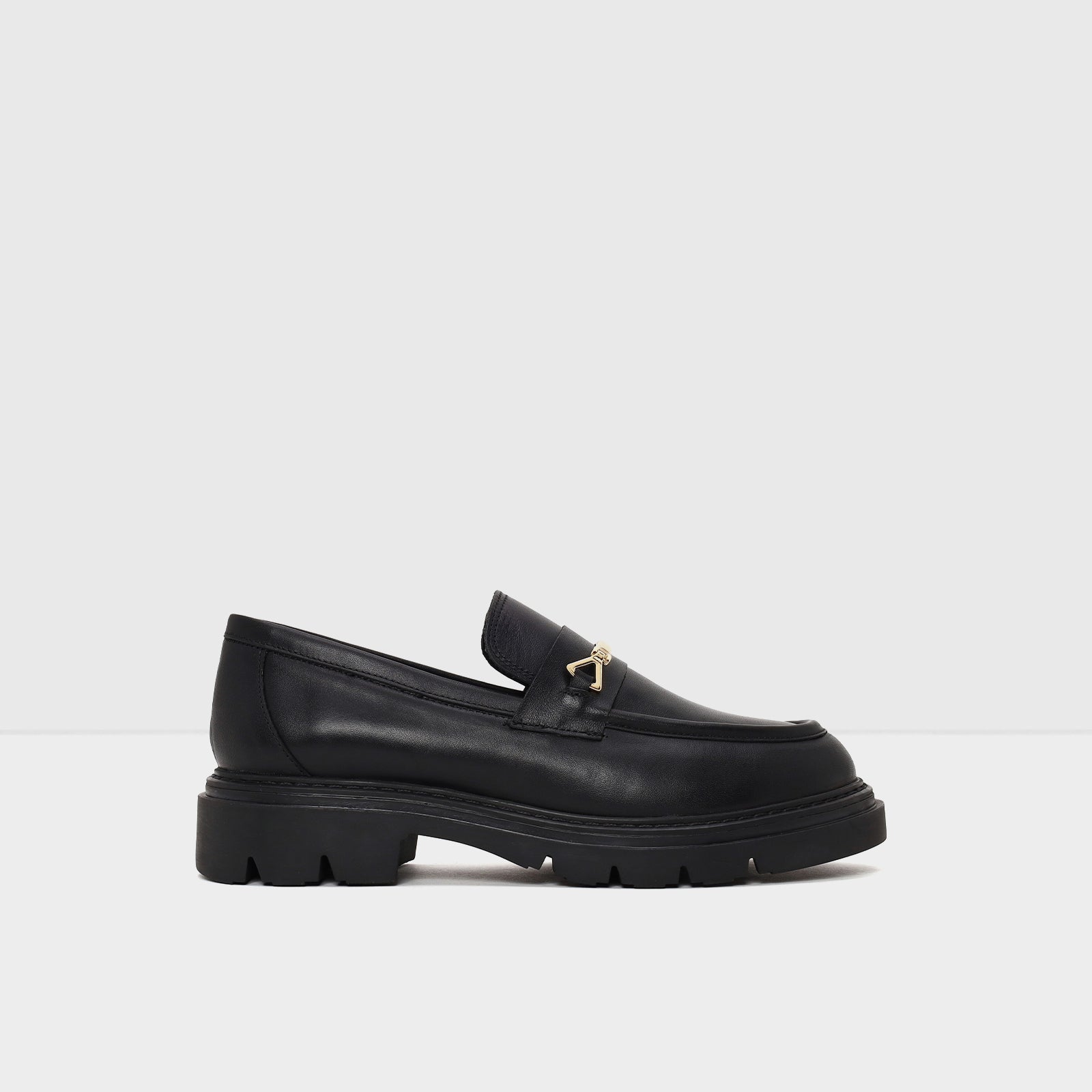 Kadın Siyah Loafer-1