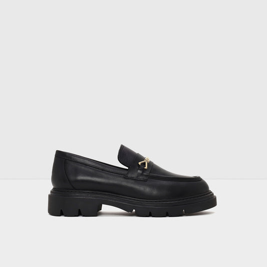 Kadın Siyah Loafer-1