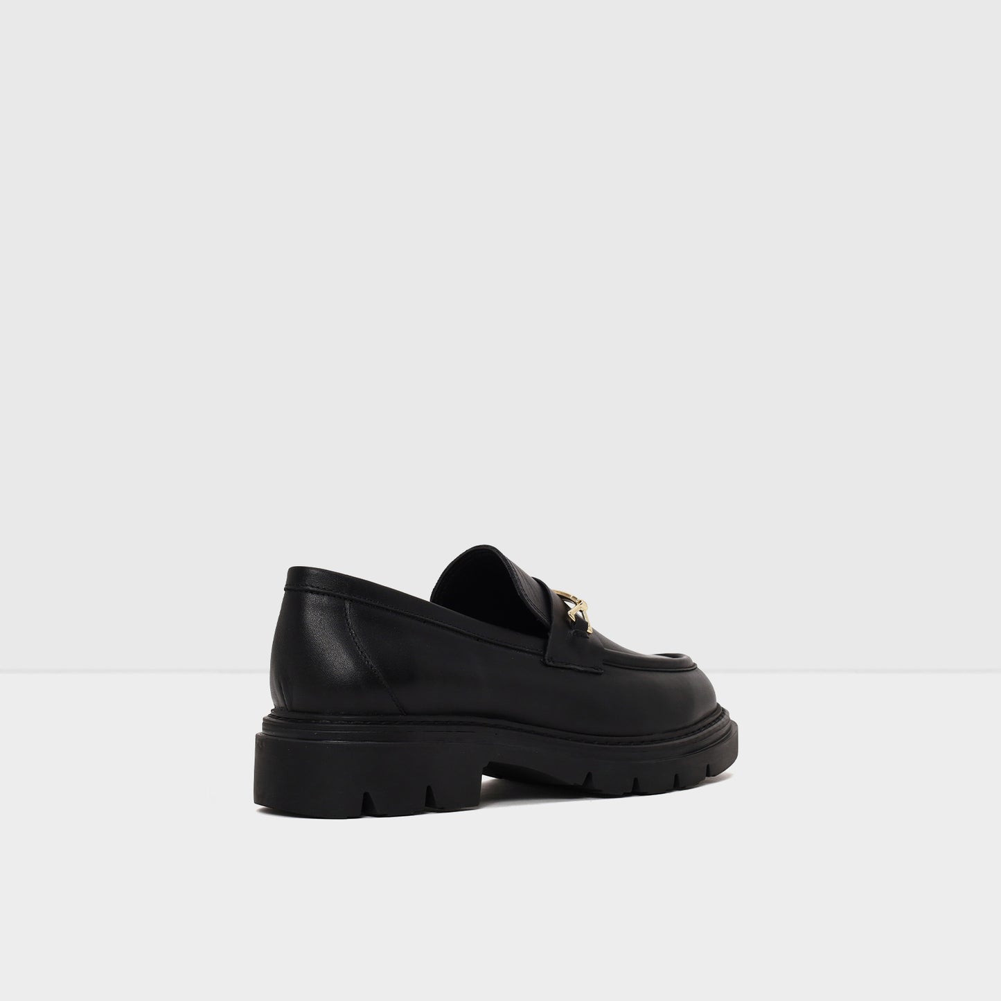 Kadın Siyah Loafer-2