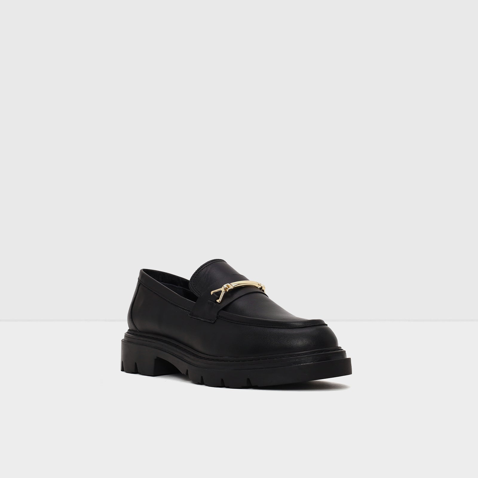 Kadın Siyah Loafer-4