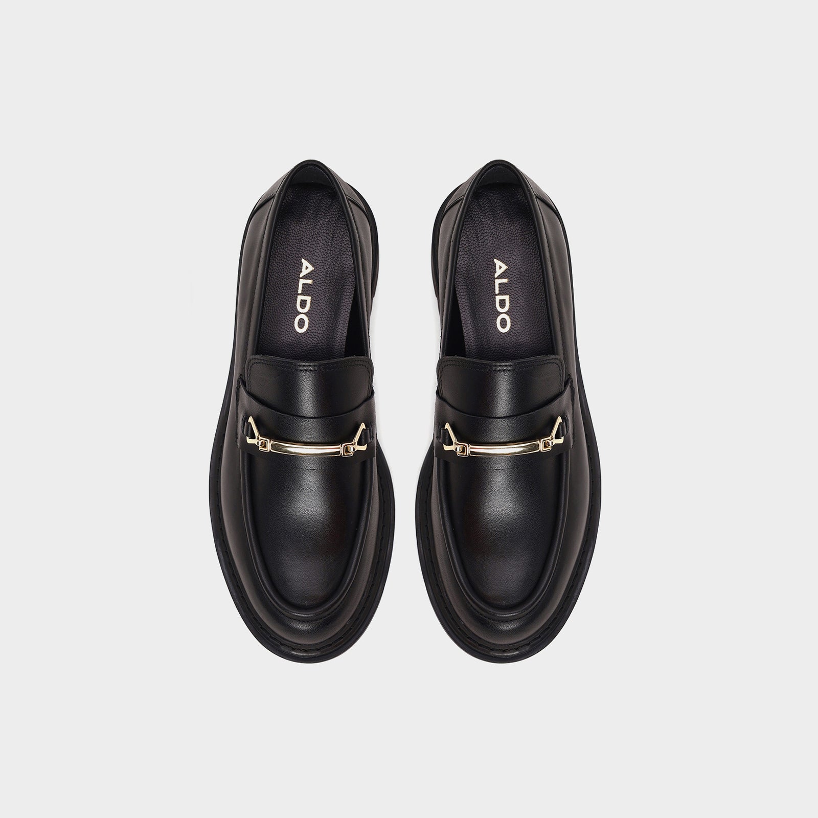 Kadın Siyah Loafer-5