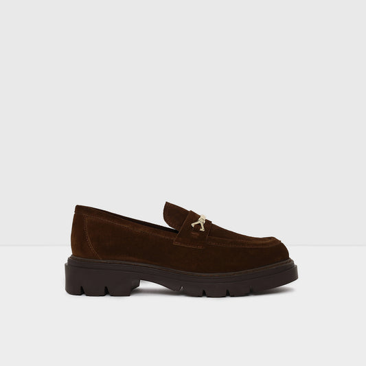Kadın Kahve Loafer-1