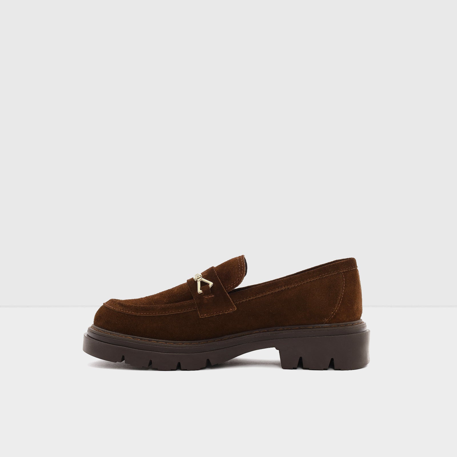 Kadın Kahve Loafer-3