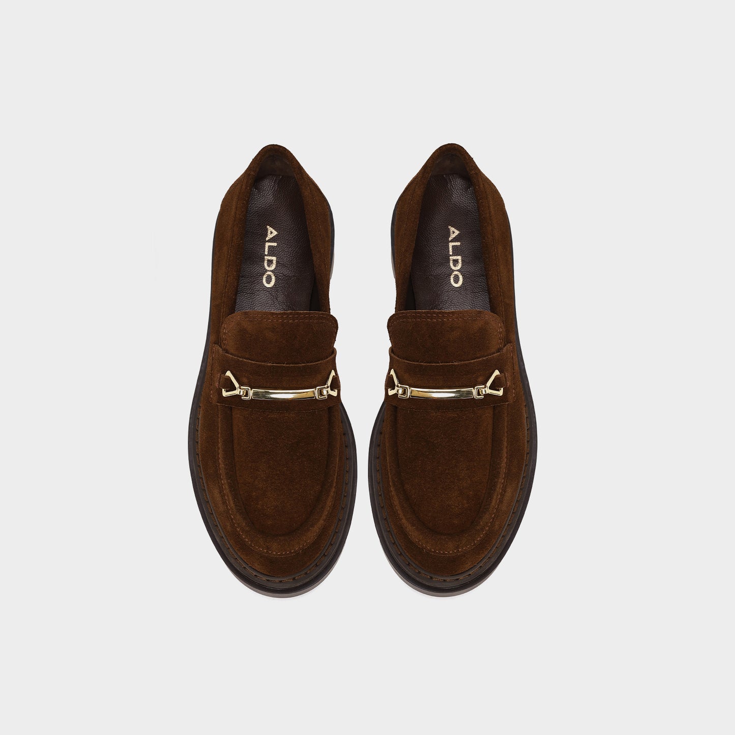 Kadın Kahve Loafer-5