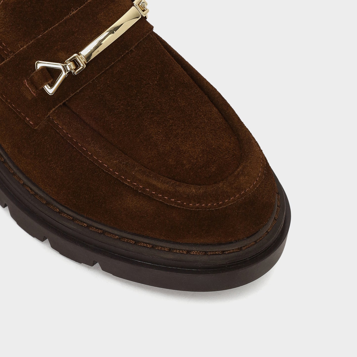 Kadın Kahve Loafer-6