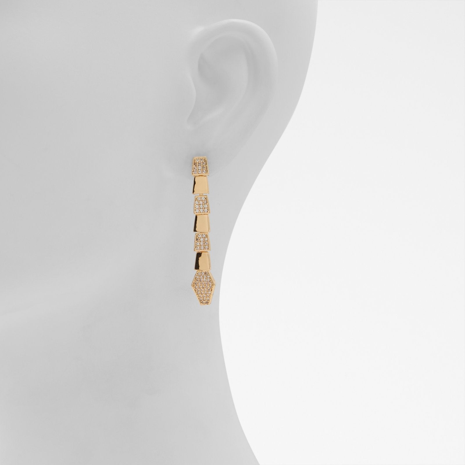 Kadın Gold Rengi Küpe-2