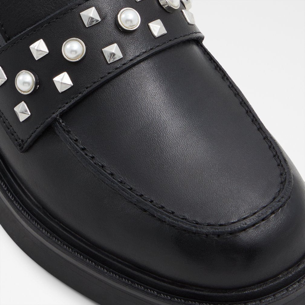 Kadın Siyah Loafer-7
