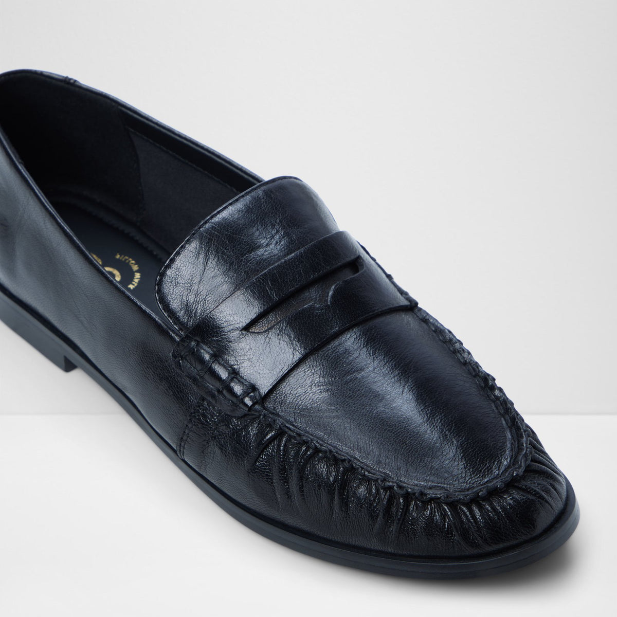 Kadın Siyah Loafer-4