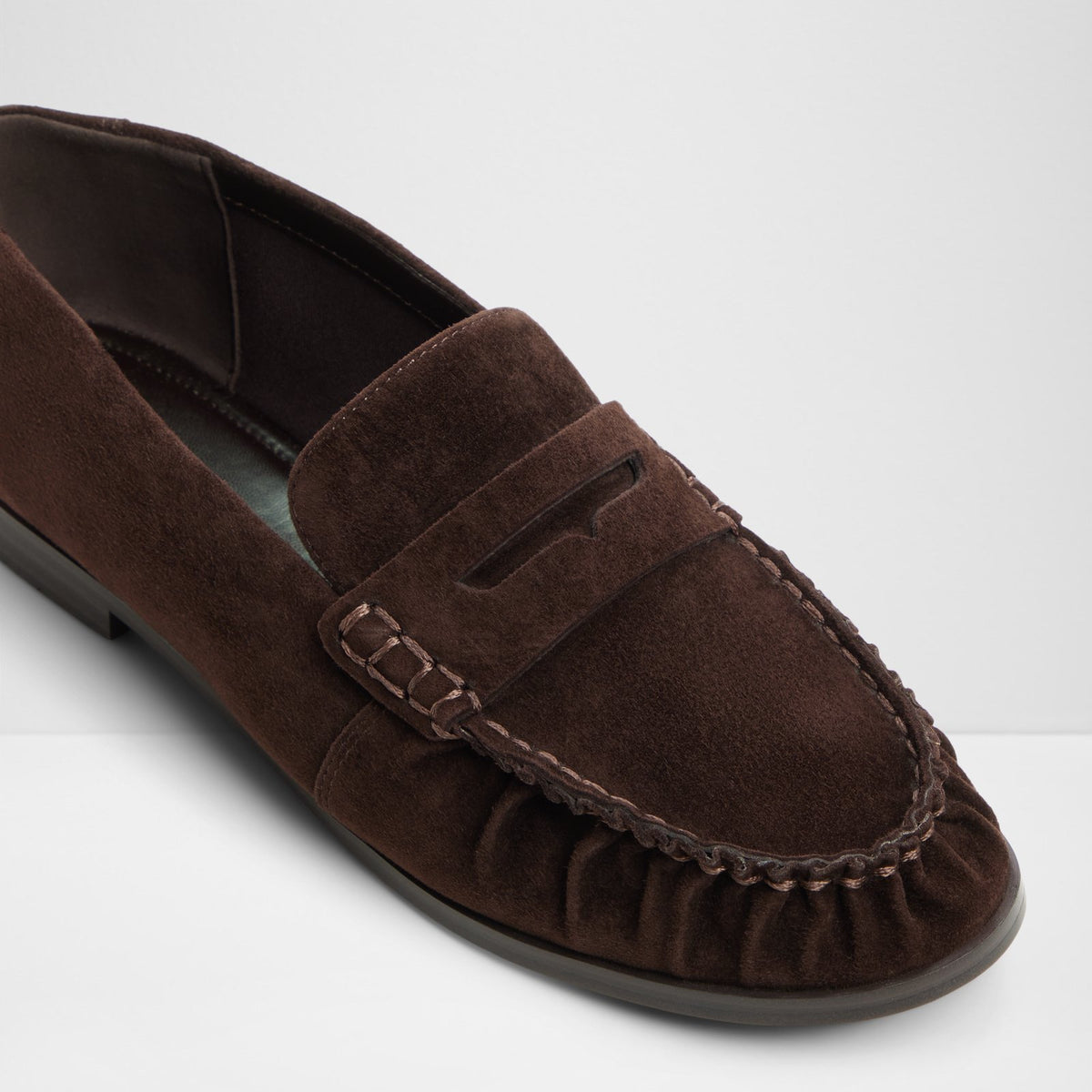 Kadın Kahverengi Loafer-4