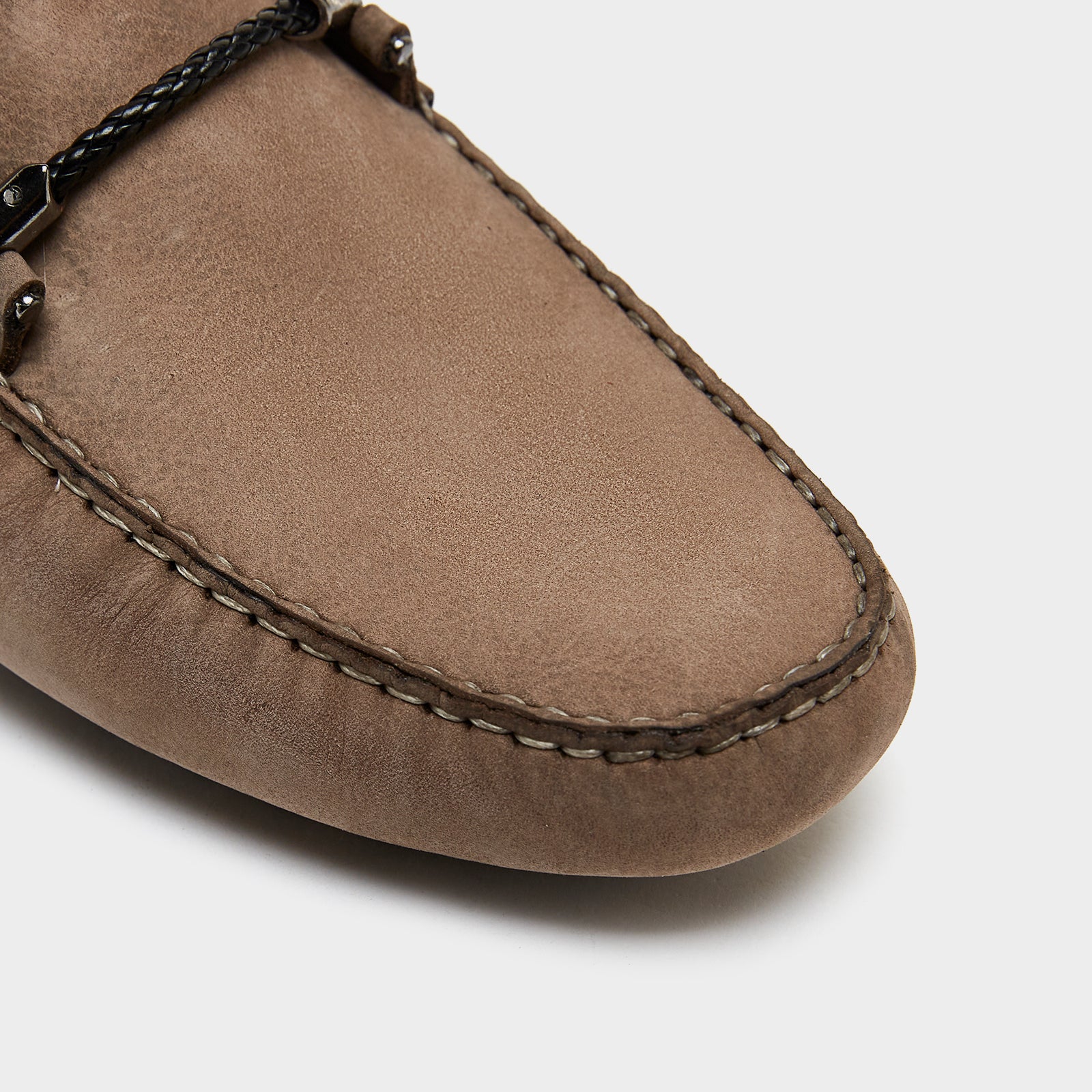 Erkek Bej Loafer-4