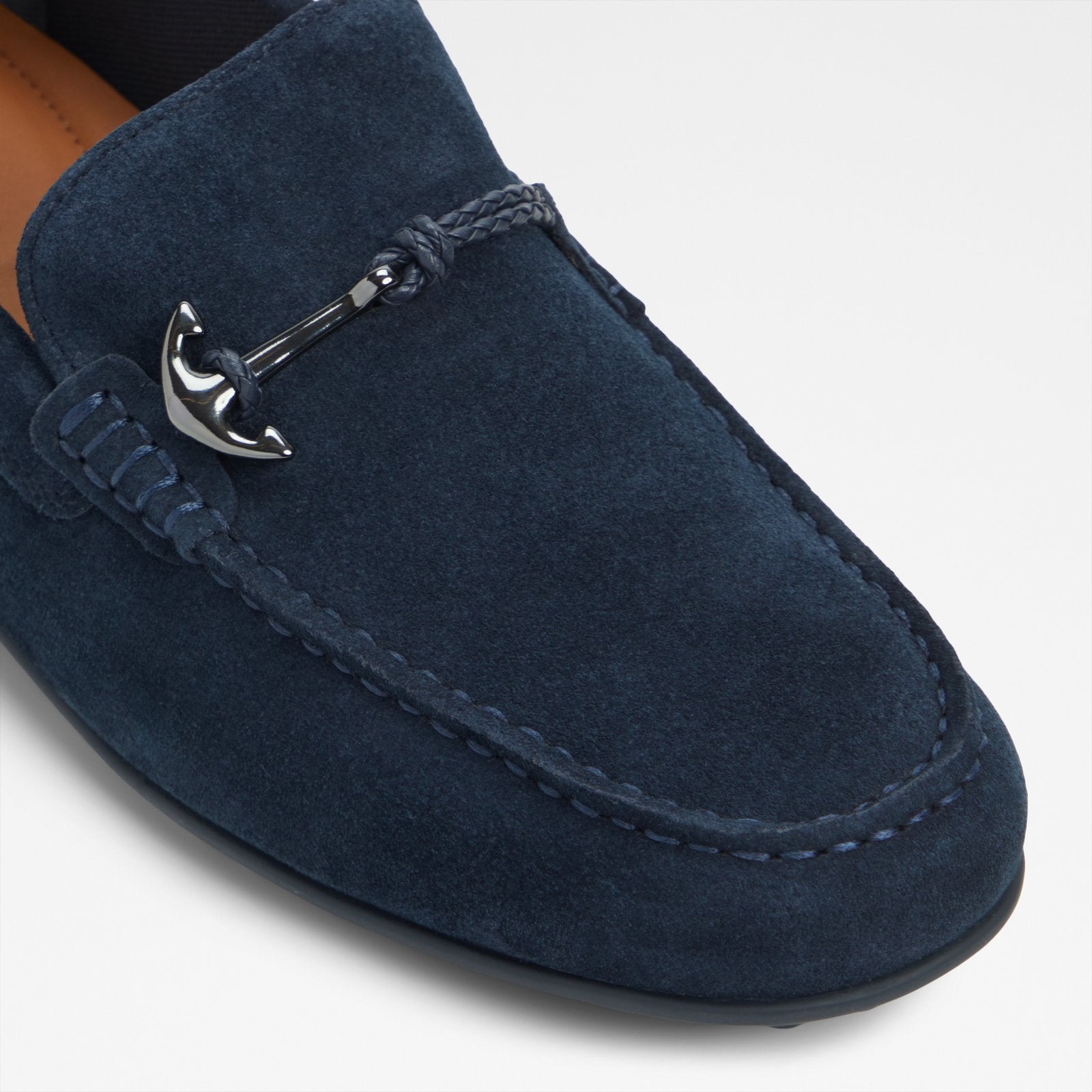 Erkek Lacivert Loafer-5