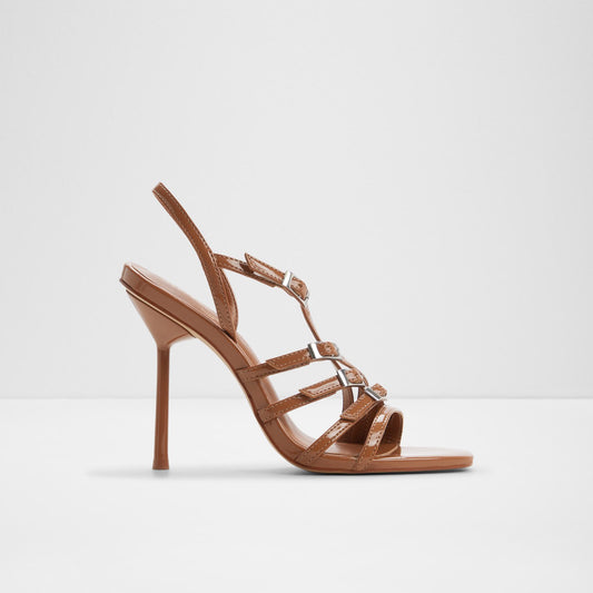 Kadın Taba Topuklu Sandalet-1