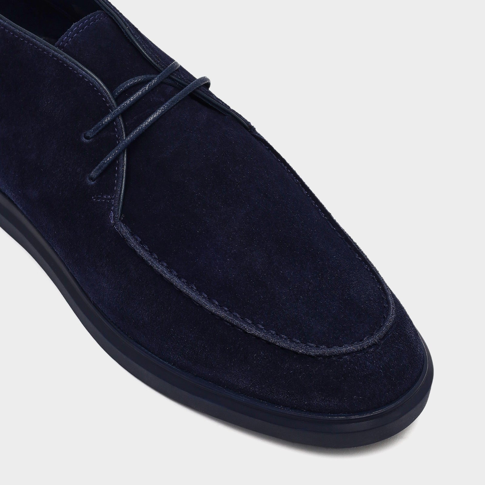 Erkek Lacivert Hakiki Deri Ayakkabı-5