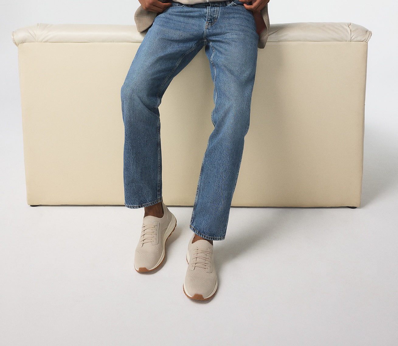 ZAYD Erkek Bej Sneaker