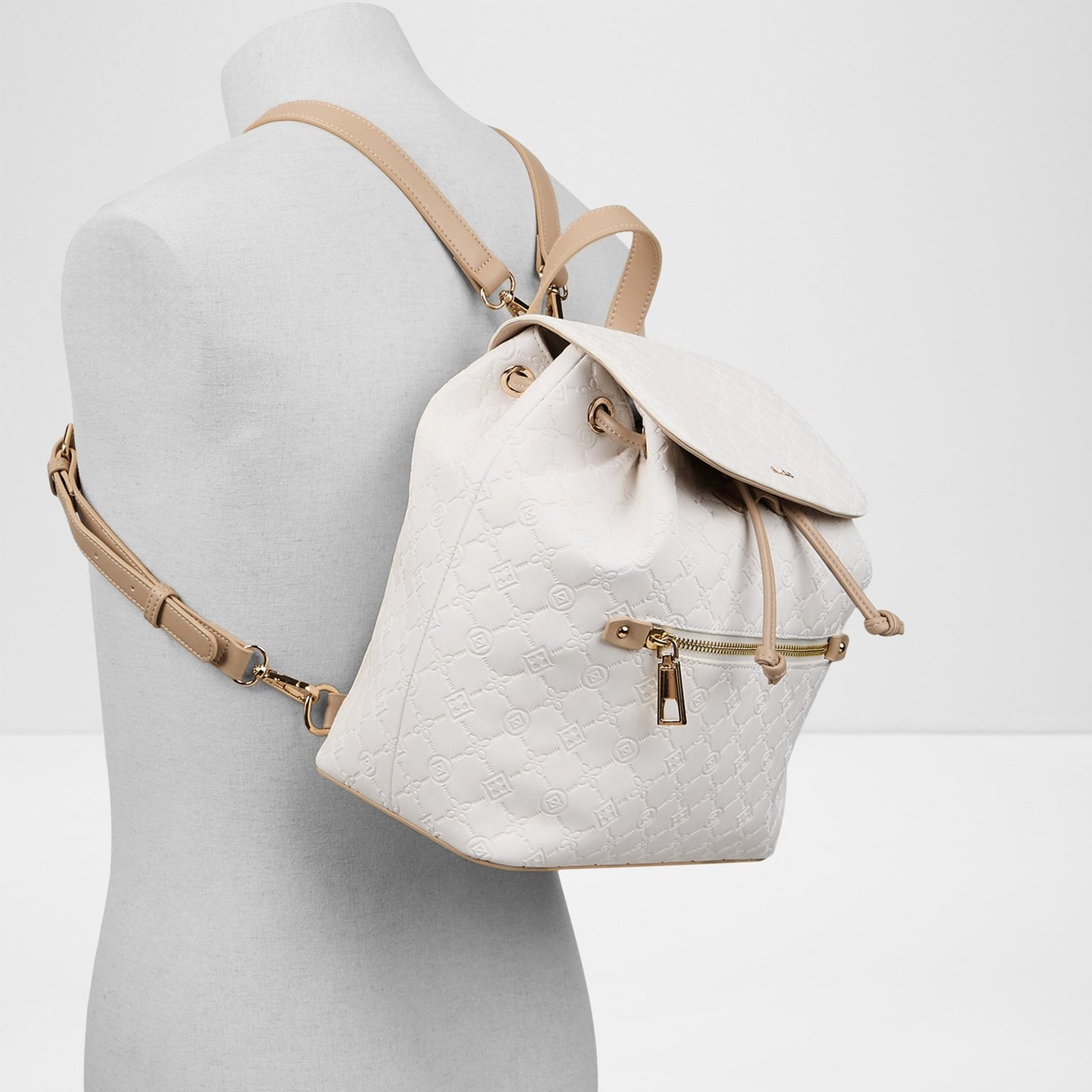 Kadın Beyaz Sırt Çantası-4