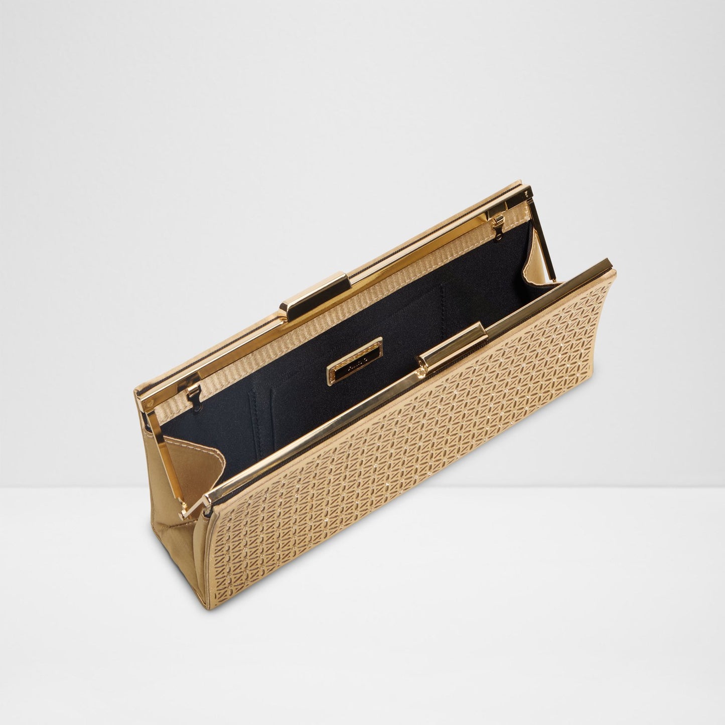 Kadın Gold Clutch El Çantası-3