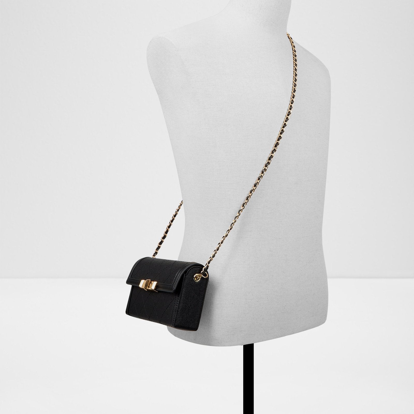 Kadın Siyah Çapraz Çanta-4